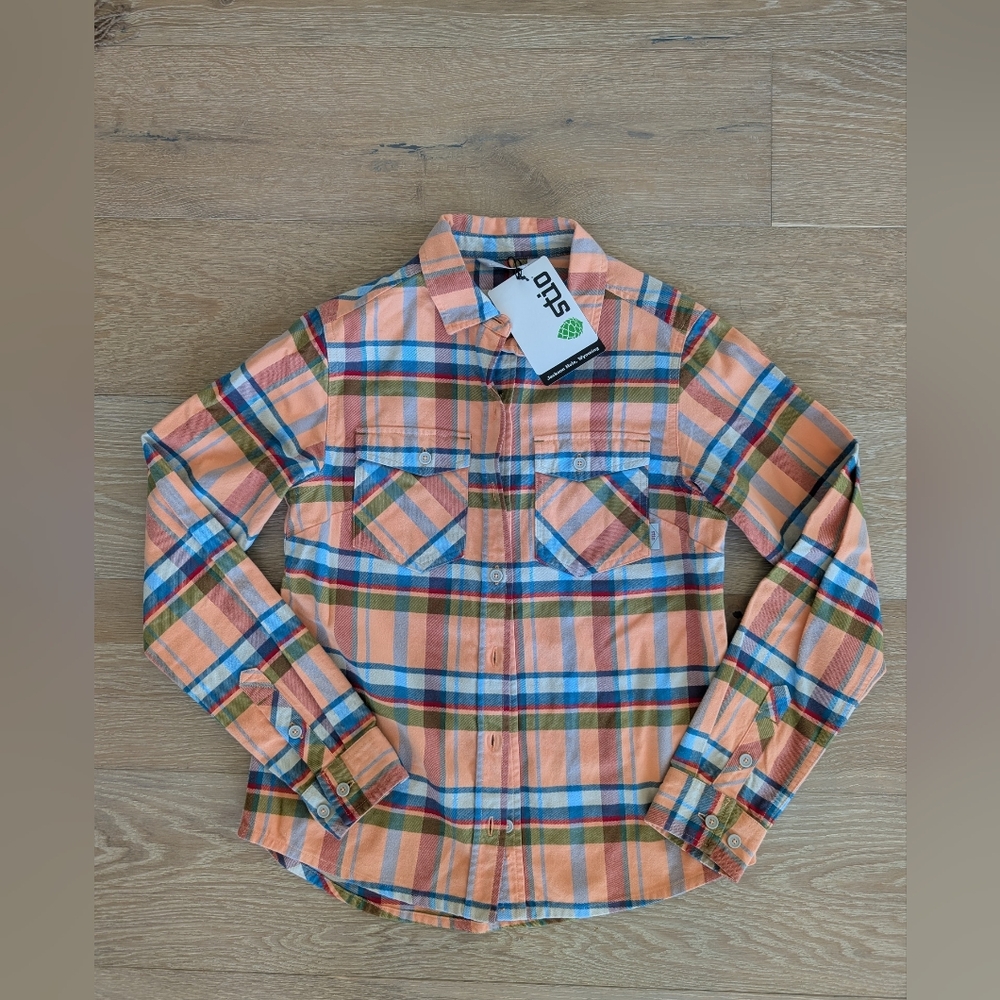 NWT, Stio Willow Midweight Flannel Shirt